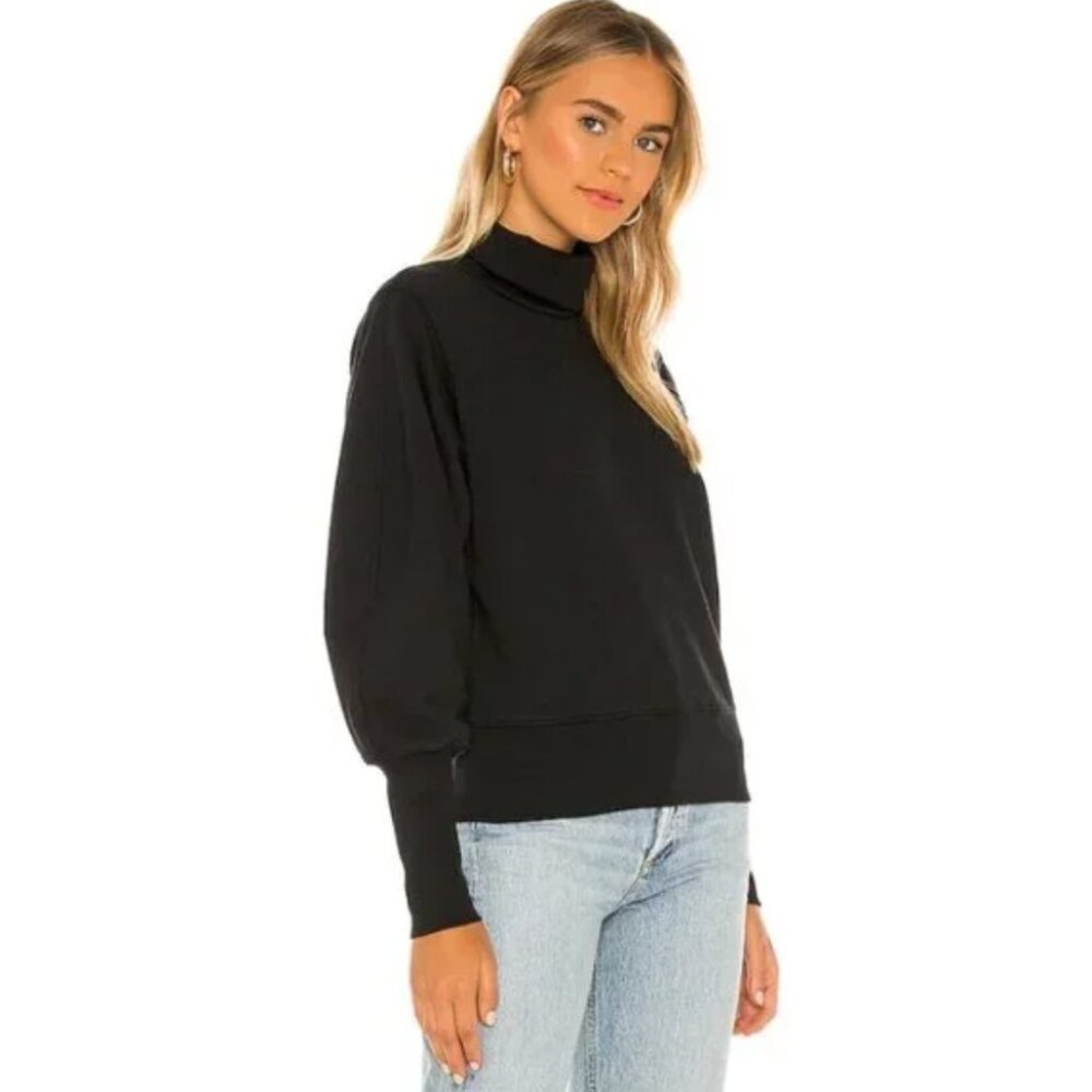 NWOT AGOLDE Balloon Sleeve Turtleneck Sweatshirt XS